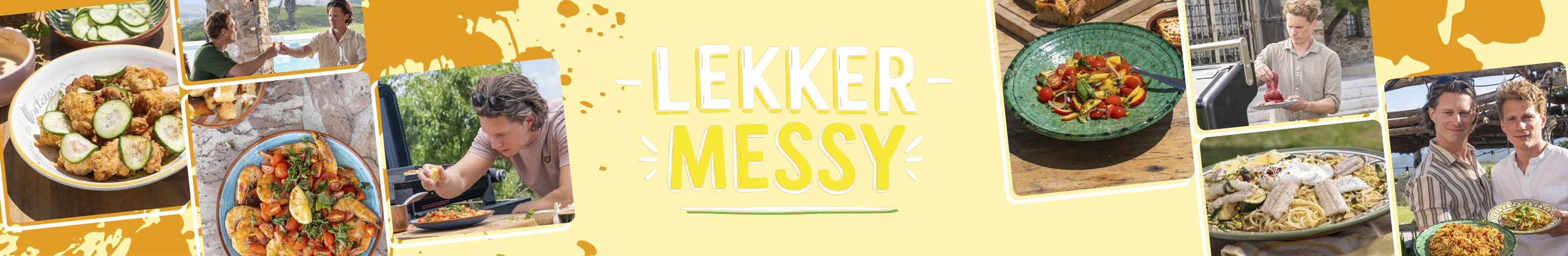 De ultieme zomerse gerechten: Lekker & Messy!