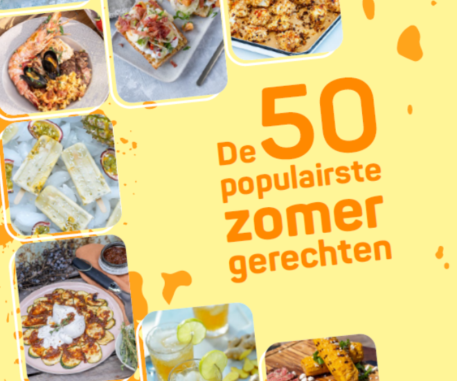 Download hier het gratis e-book vol heerlijke zomergerechten!
