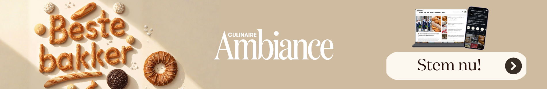 Nomineer nu jouw beste bakker van Vlaanderen en win!