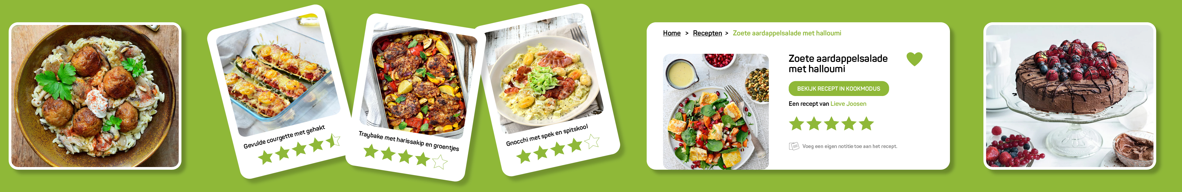 Maak je gratis njam!-account aan en ontdek koken op jouw maat!