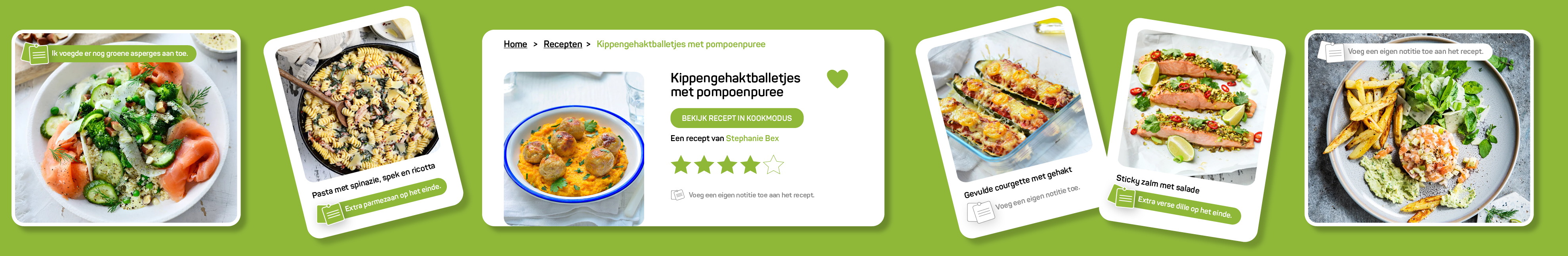 Maak je gratis njam!-account aan en ontdek koken op jouw maat!